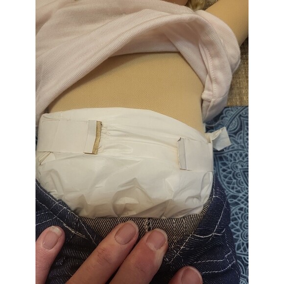 1985 Cabbage Patch Kid/16”/Blond Hair/Blue Eyes/Blue Signature/OAA,Inc/1978,1982 - Picture 8 of 14